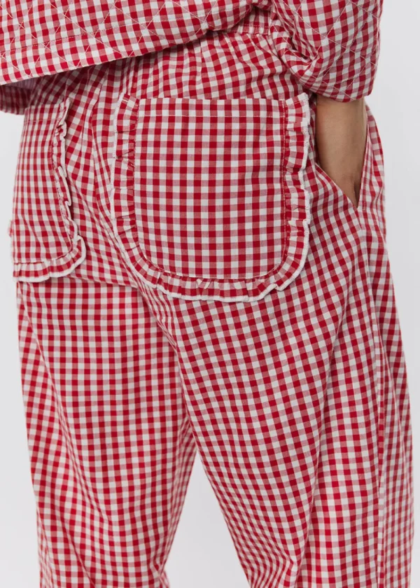 Sofie Schnoor Abigailesw Trousers - Red | Trousers