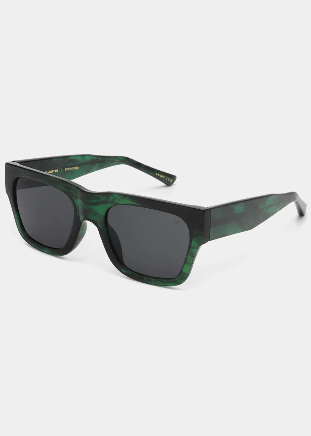 agnes_sunglasses__dark_gr_1.webp A. Kjaerbede Agnes Sunglasses - Dark Green Trans | Glasses