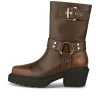 Shoe The Bear Amina Biker Boots - Dark Brown | Boots