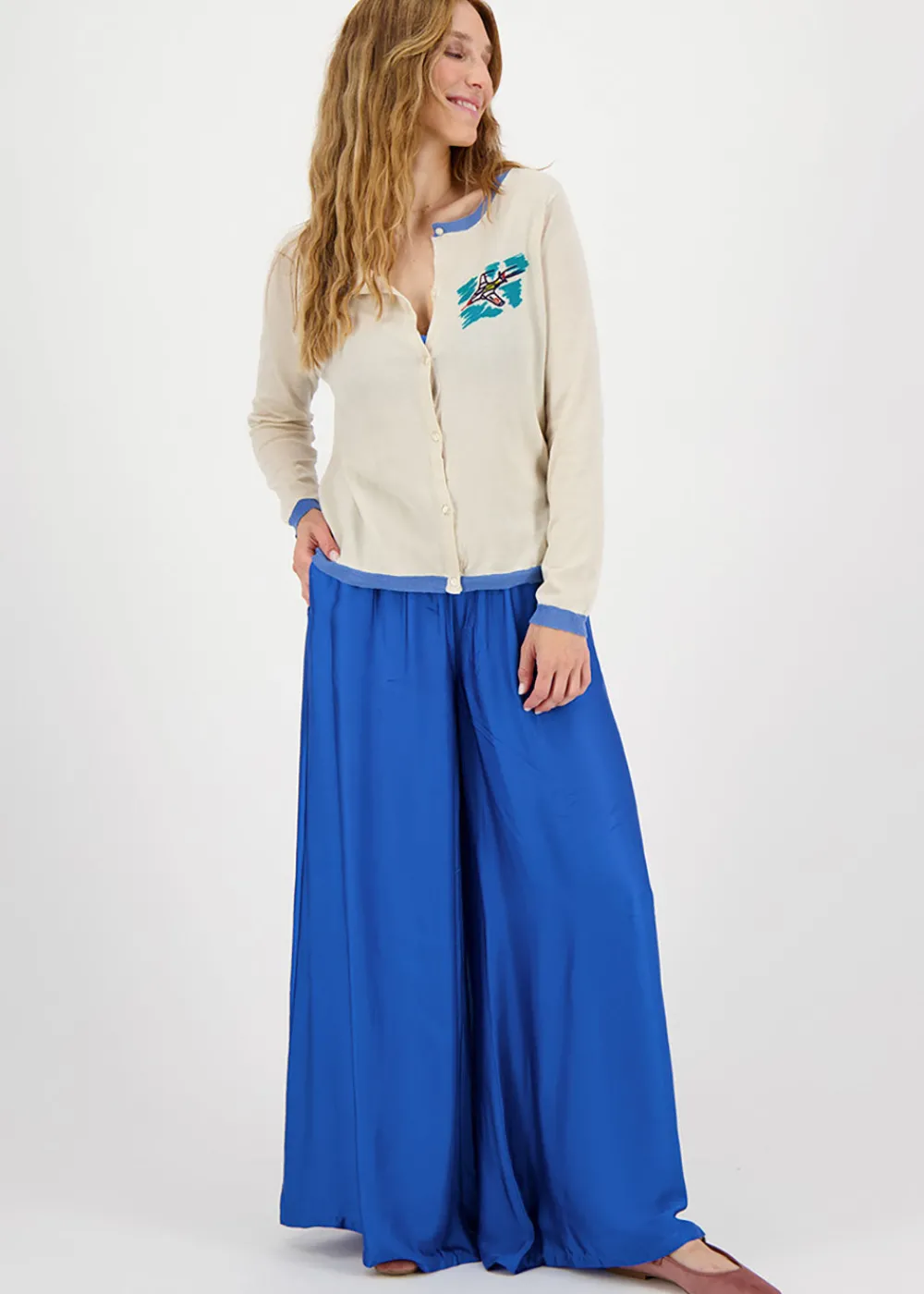 annie_wide_leg_pants__blu_0.webp Me369 Annie Wide Leg Pants - Blue | Trousers