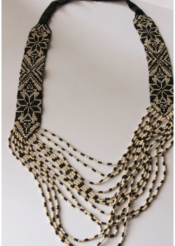 Cardomon Aztec Beaded Necklace | Necklaces