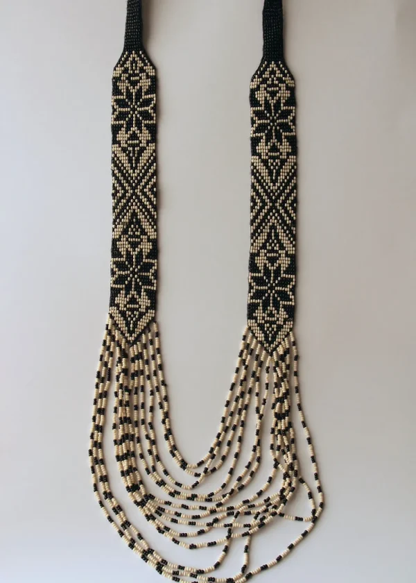 Cardomon Aztec Beaded Necklace | Necklaces