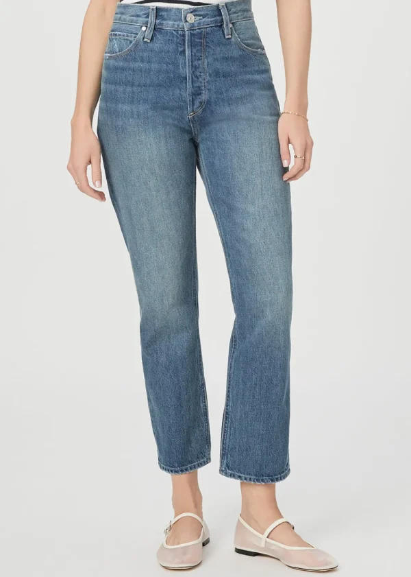 Paige Billy Crop Straight Jean | Jeans