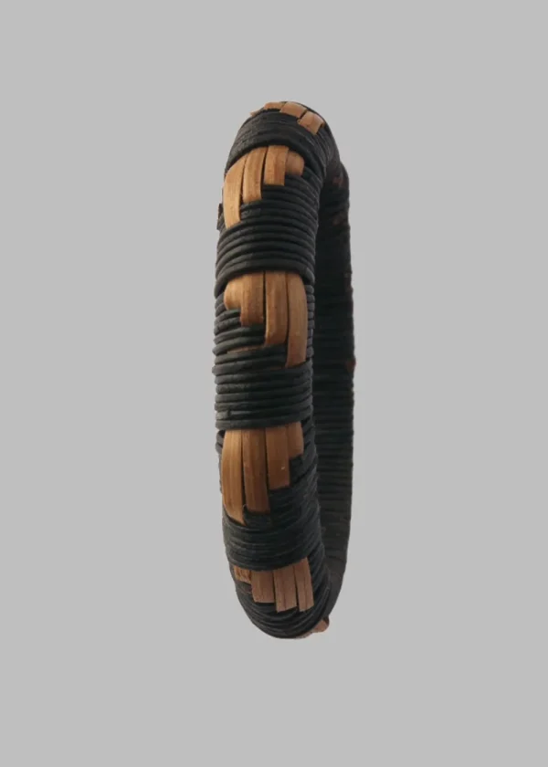 Cardomon Black and Natural Fine Bangle | Bracelets
