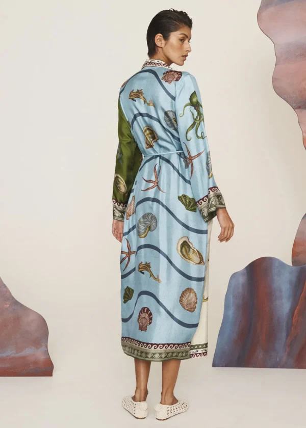 Alémais Boat House Silk Shirtdress | Dresses