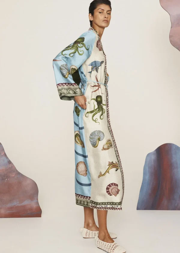 Alémais Boat House Silk Shirtdress | Dresses