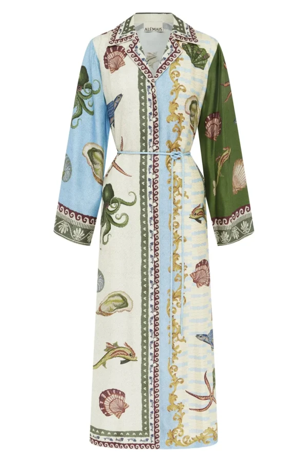 Alémais Boat House Silk Shirtdress | Dresses