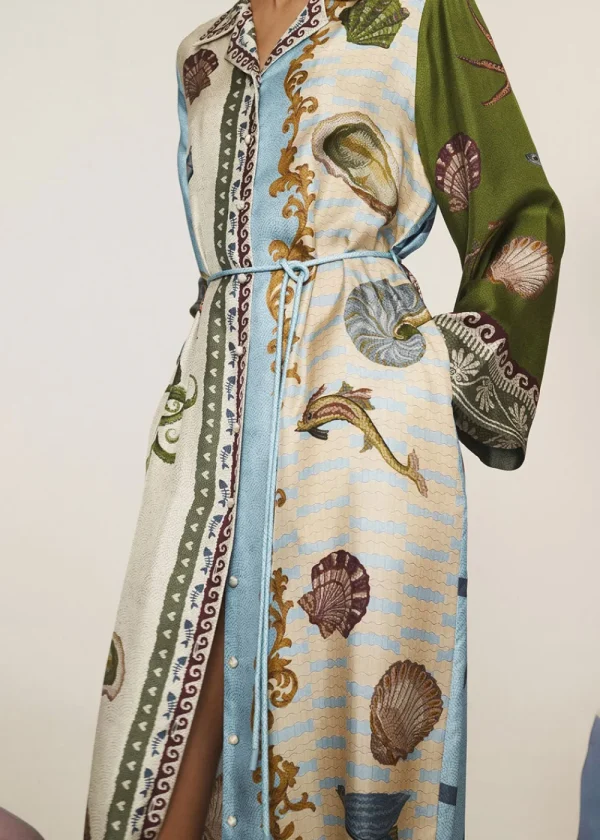Alémais Boat House Silk Shirtdress | Dresses