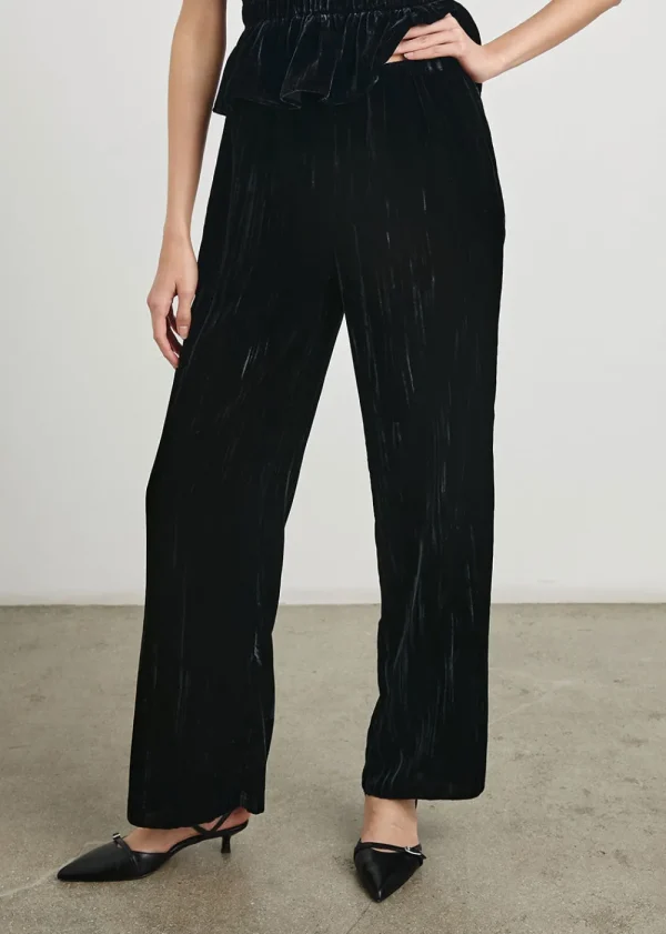Rails Brissa Pants - Black Velvet | Trousers