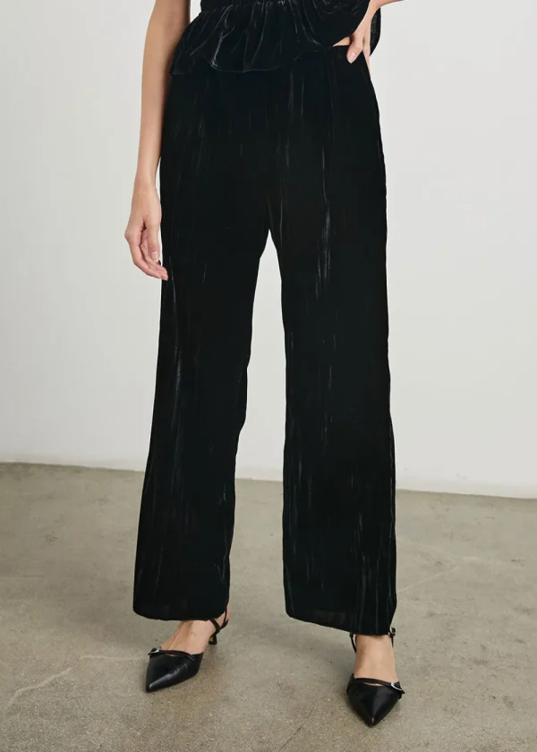 Rails Brissa Pants - Black Velvet | Trousers