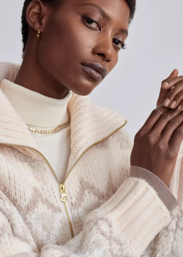 Varley Brooke Fairisle Knit Jacket | Coats & Jackets