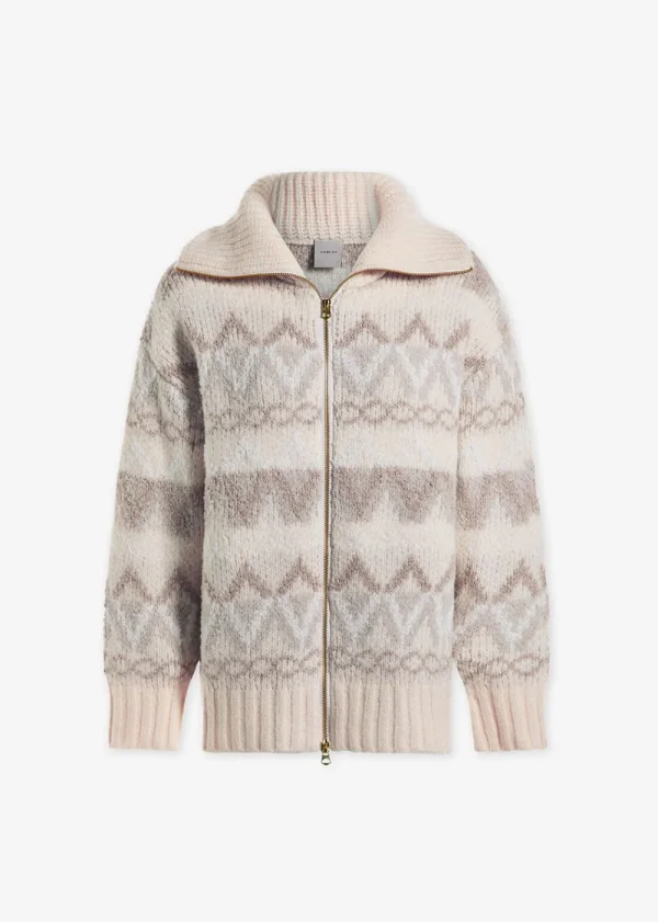 Varley Brooke Fairisle Knit Jacket | Coats & Jackets