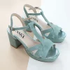 Esska Charlie Heels - Mint | Shoes