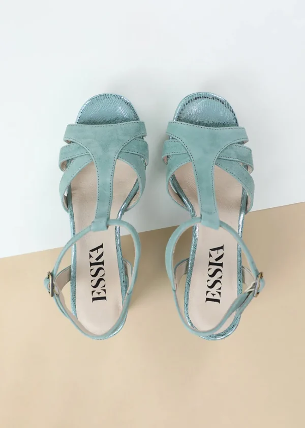 Esska Charlie Heels - Mint | Shoes