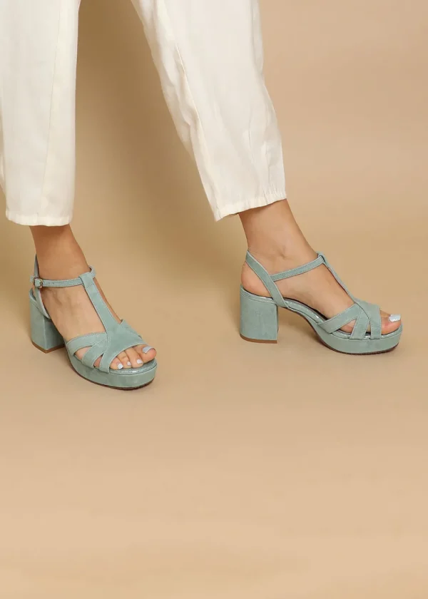 Esska Charlie Heels - Mint | Shoes