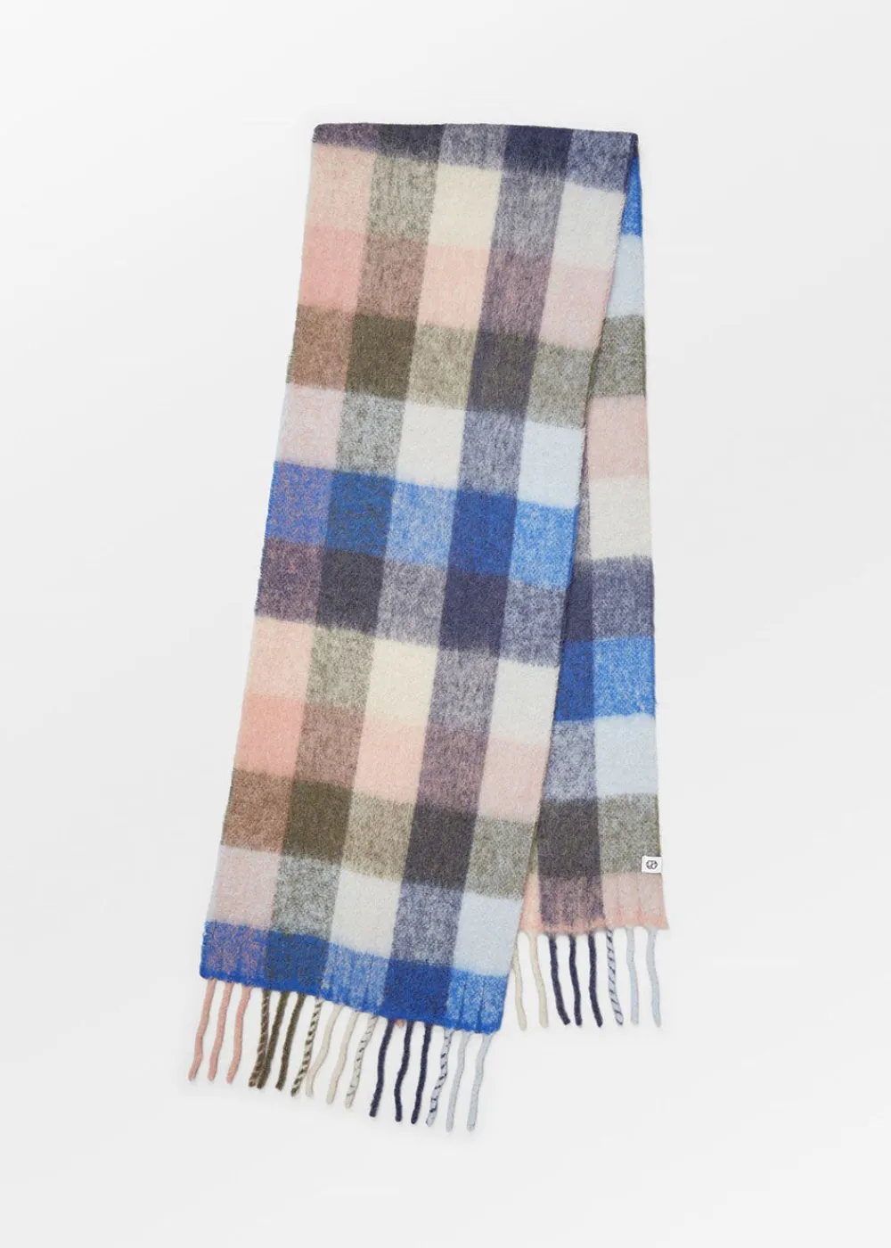 check_anilopa_scarf__mari_0.webp BeckSöndergaard Check Anilopa Scarf - Maritime | Scarves