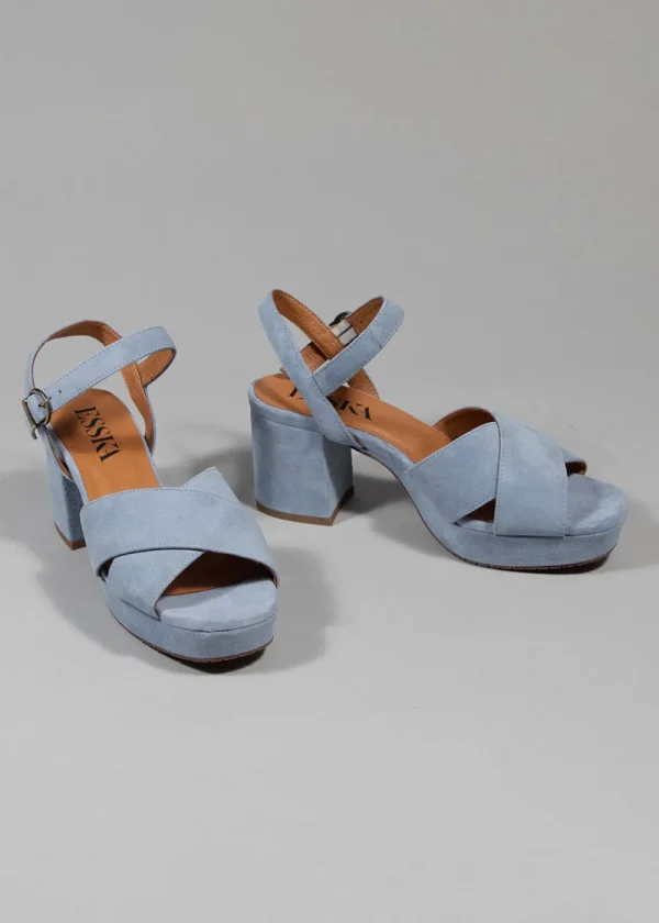 Esska Clara Heels - Light Blue | Shoes