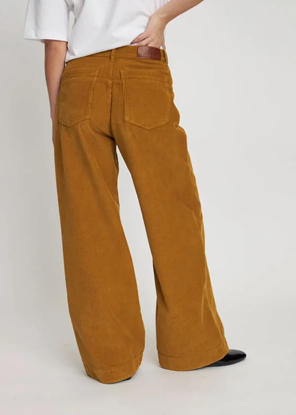 Stella Nova Corduroy Pants - Dusty Moss | Trousers