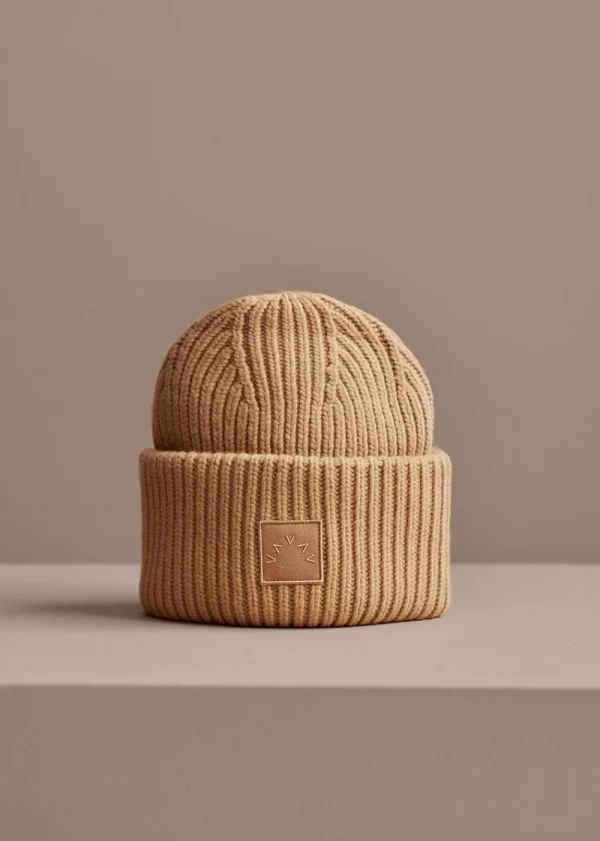 Varley Cresta Rib Beanie - Sand | Hats