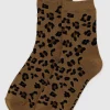 BAGGU Crew Sock - Dark Leopard | Socks
