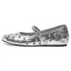 Woden Cristal Metallic Ballerina - Silver | Shoes