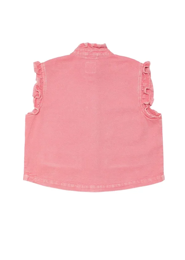 Seventy + Mochi Dear Pablo Waistcoat - Mineral Red | Coats & Jackets