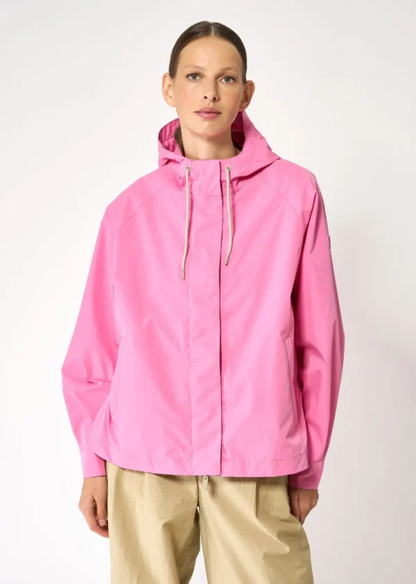 Tantä Dhuda Raincoat - Pink Cosmos | Coats & Jackets