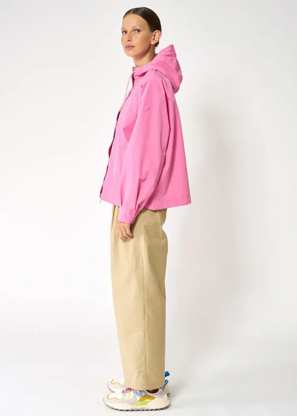 Tantä Dhuda Raincoat - Pink Cosmos | Coats & Jackets