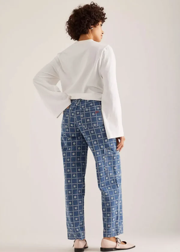 Damson Madder Drew Jeans - Broderie | Jeans