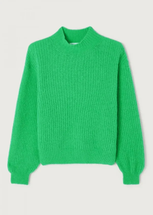 American Vintage East Jumper - Fluo Frog | Knitwear