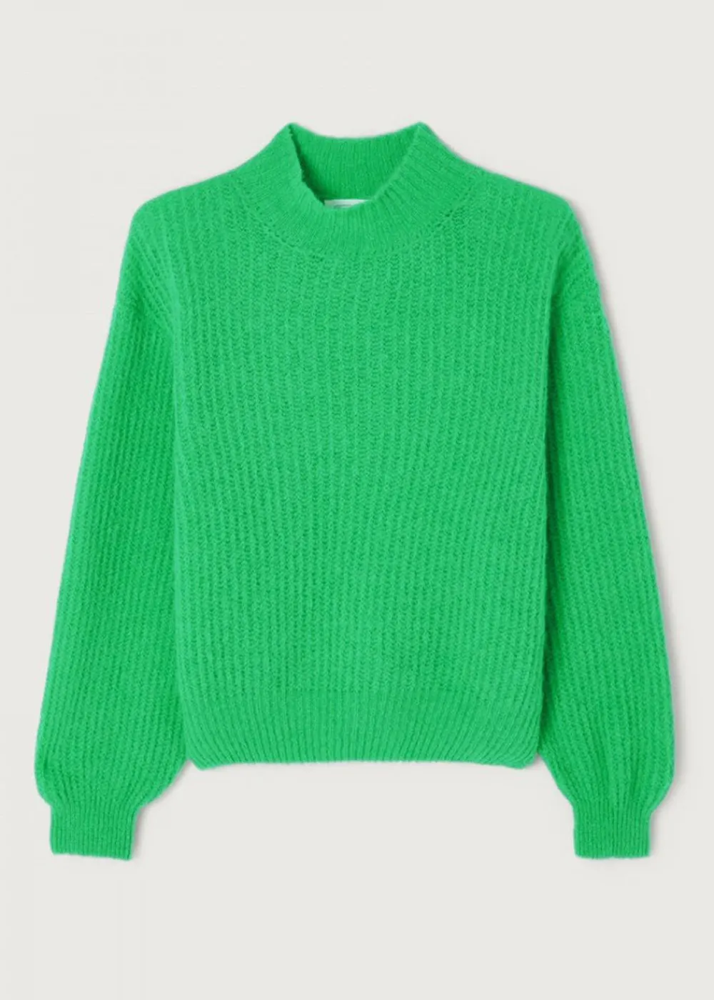 east_jumper__fluo_frog_6.webp American Vintage East Jumper - Fluo Frog | Knitwear