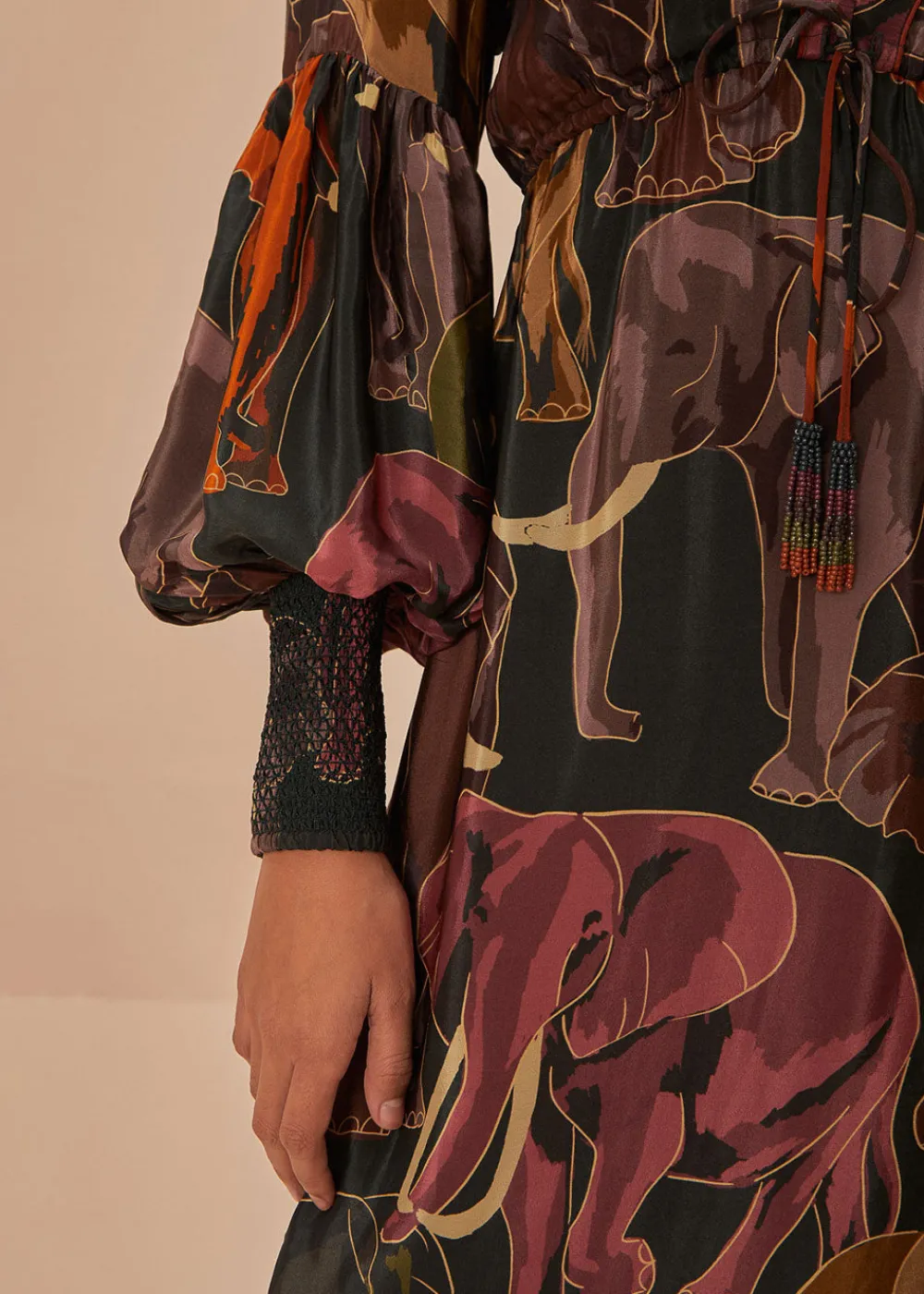 elephants_green_maxi_dres_4.webp Farm Rio Elephants Green Maxi Dress | Dresses