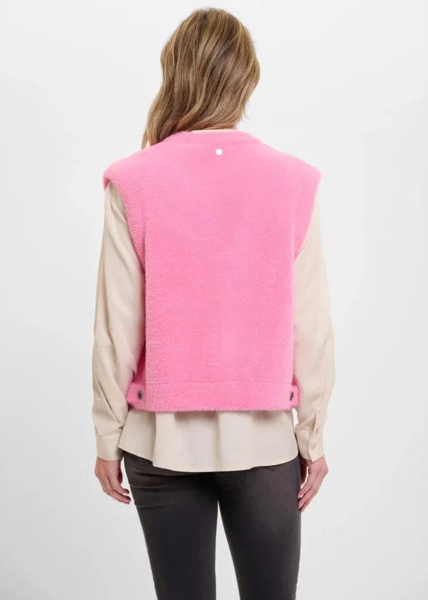 Rino & Pelle Elona Waistcoat - Bright Pink | Coats & Jackets