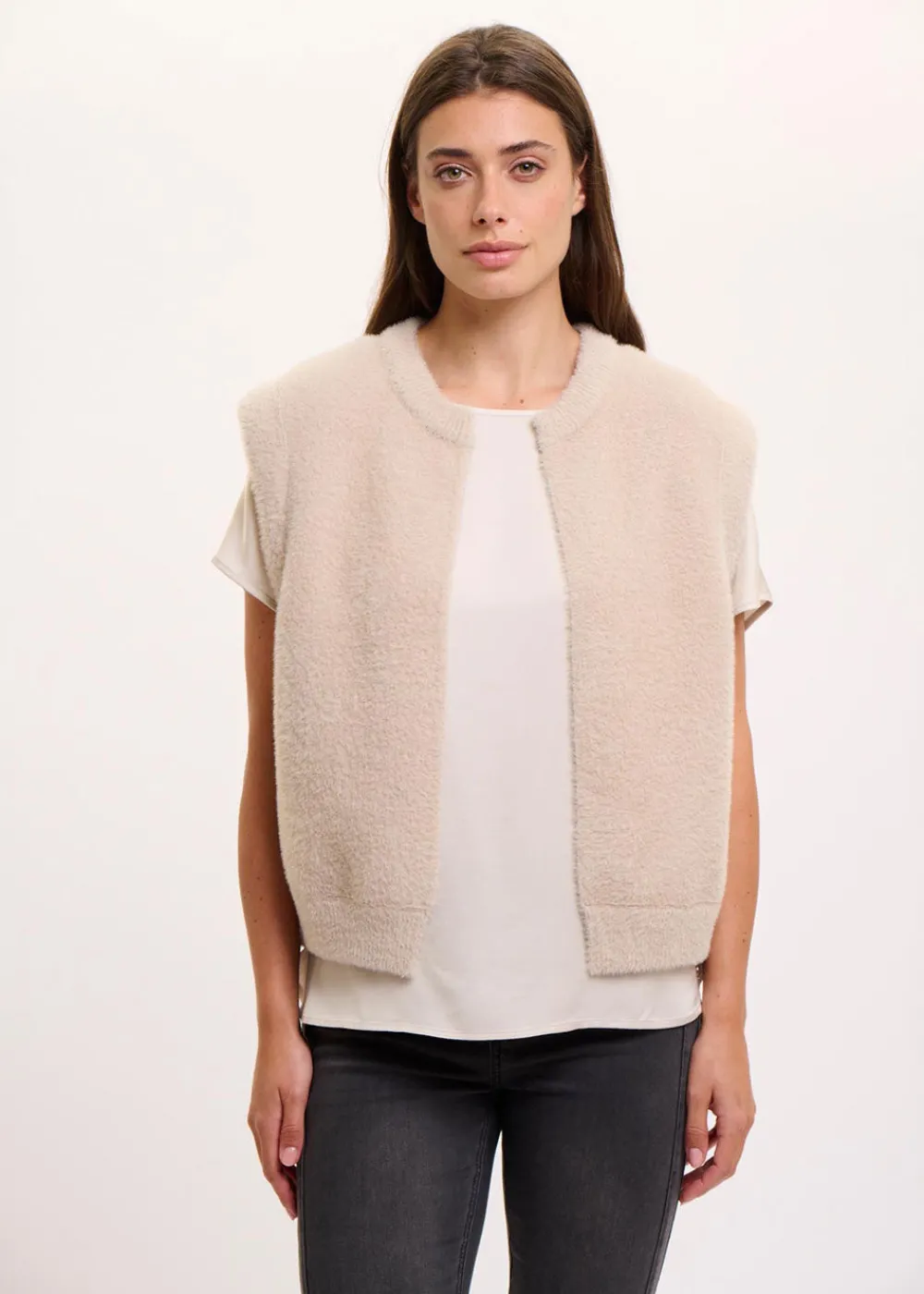 elona_waistcoat__stone_0.webp Rino & Pelle Elona Waistcoat - Stone | Coats & Jackets