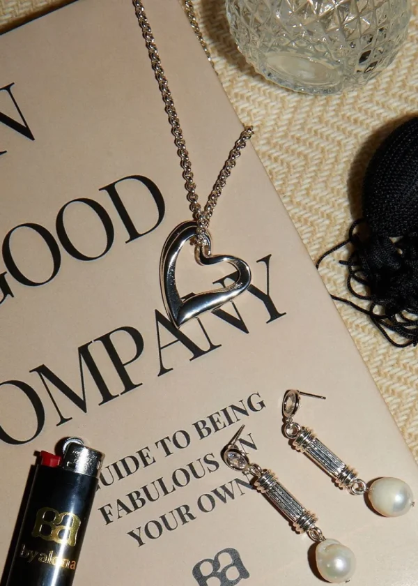 Alona Evangeline Necklace - Silver | Necklaces