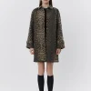 Sofie Schnoor Filipasw Coat - Light Brown Leopard | Coats & Jackets