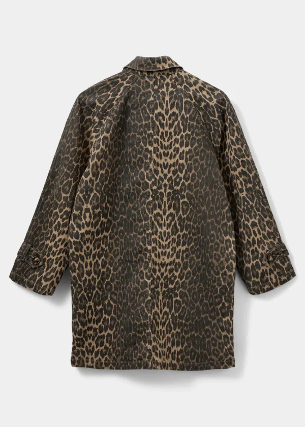 Sofie Schnoor Filipasw Coat - Light Brown Leopard | Coats & Jackets