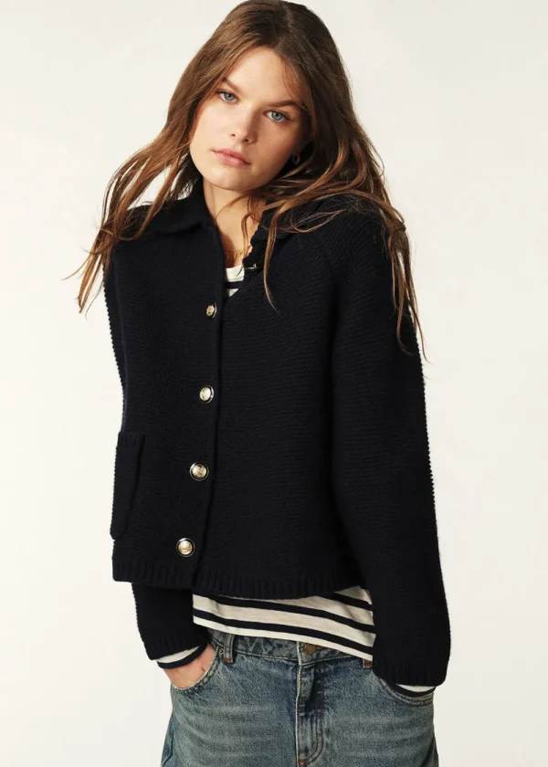 BA&SH Gabriel Cardigan | Knitwear
