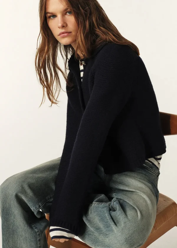 BA&SH Gabriel Cardigan | Knitwear