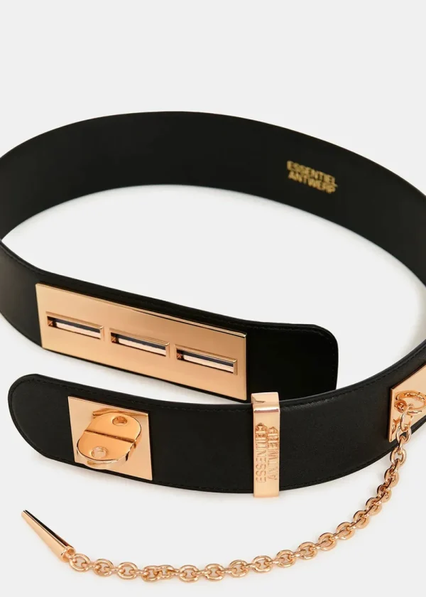Essentiel Antwerp Gamme Belt - Black | Belts