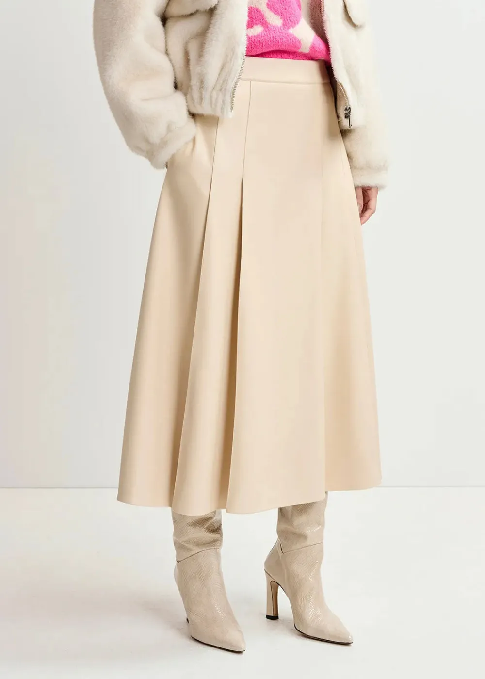 geeuw_skirt__ecru_0.webp Essentiel Antwerp Geeuw Skirt - Ecru | Skirts
