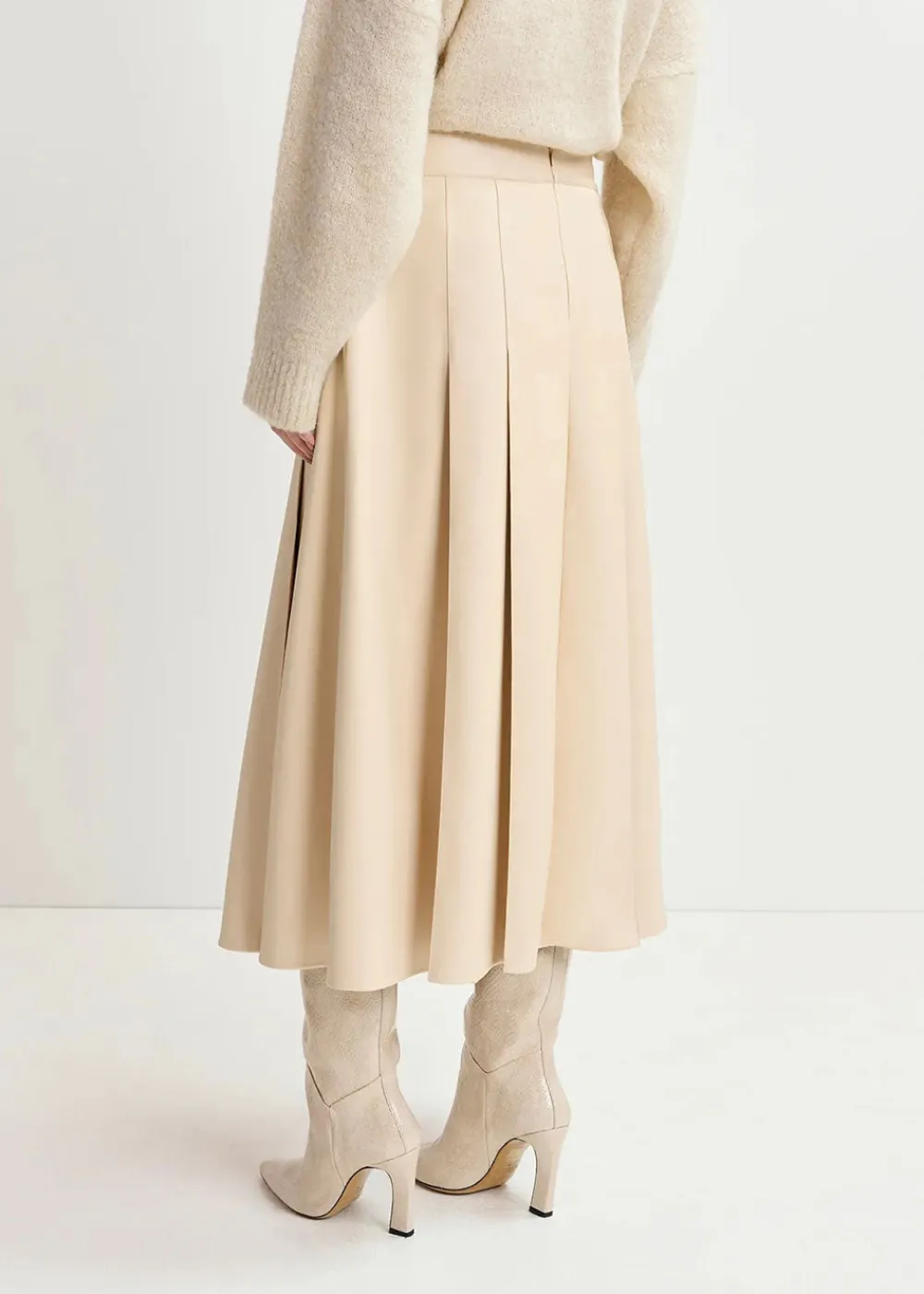 geeuw_skirt__ecru_1.webp Essentiel Antwerp Geeuw Skirt - Ecru | Skirts