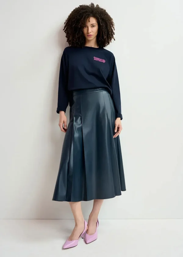 Essentiel Antwerp Geeuw Skirt - Navy | Skirts