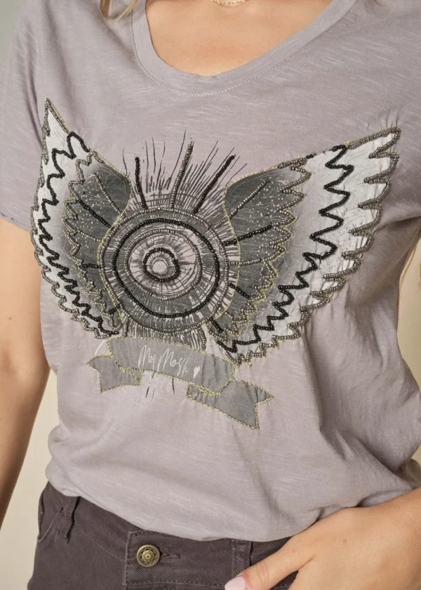 MOS MOSH Gethi O-SS Tee | Tops