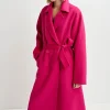 Essentiel Antwerp Gimply Wool Coat | Knitwear