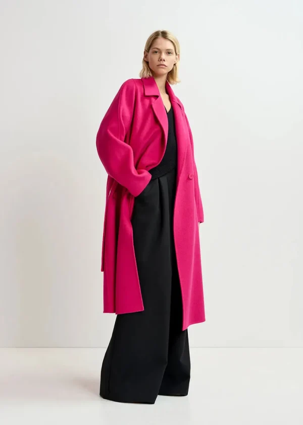 Essentiel Antwerp Gimply Wool Coat | Knitwear