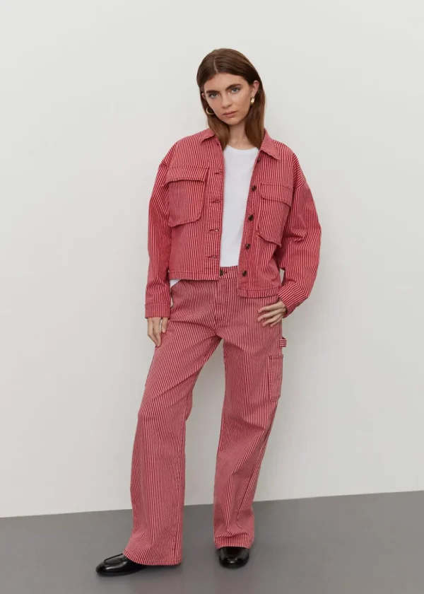 Sofie Schnoor GitteSW Trousers - Red | Trousers