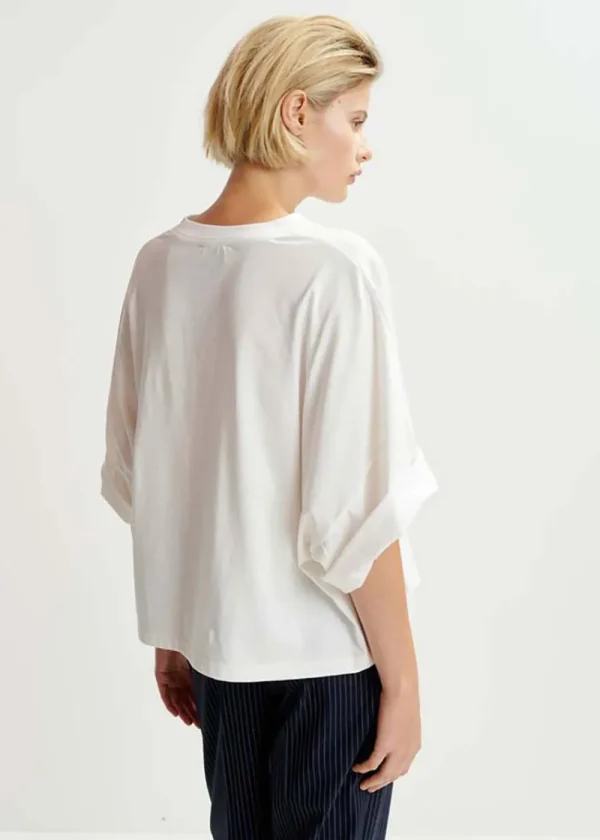 Essentiel Antwerp Hadio T-Shirt - White | Tops