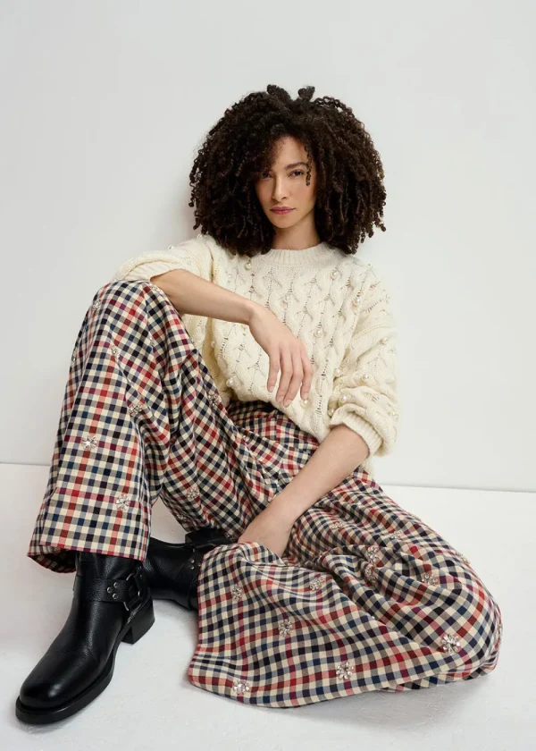 Essentiel Antwerp Halpes Cable Knit Sweater | Knitwear
