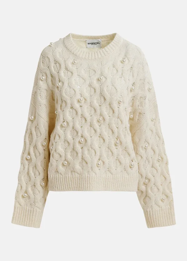 Essentiel Antwerp Halpes Cable Knit Sweater | Knitwear